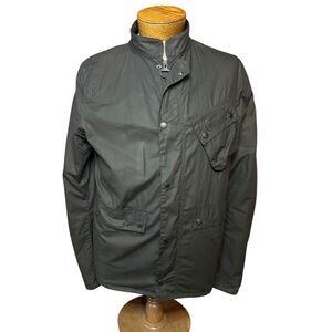 Barbour International Men's Black Jacket, Coat